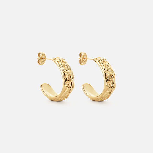 Meteor earring 18K Gold Plated