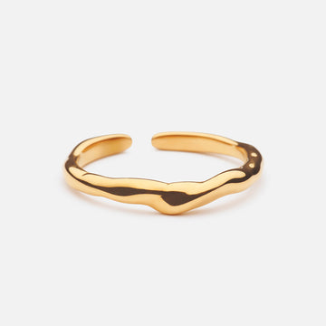 Mom Ring Adjustable 18K Gold Plated