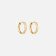 Zircon earrings 18K Gold Plated