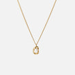 Melted Pearl Necklace + Melted Drop Pearl Earrings 18k Gold Plated