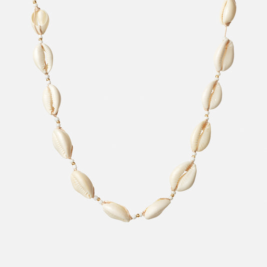 cowrie shell necklace