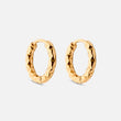 Astra Hoops Earrings 18K Gold Plated 15mm