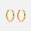 Astra Hoops Earrings 18K Gold Plated 18mm