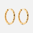 Astra Hoops Earrings 18K Gold Plated 22mm