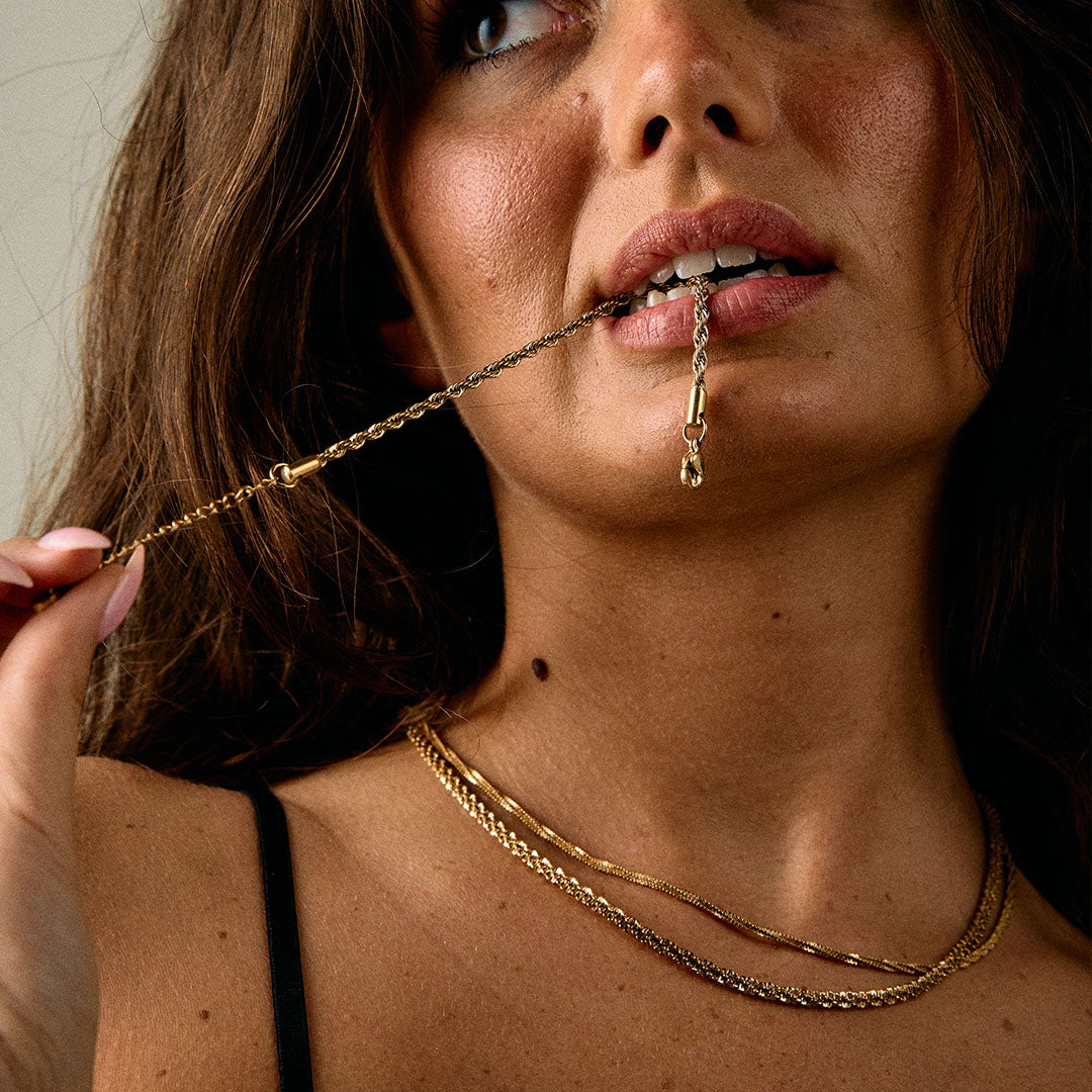 Serena Necklace 18K Gold Plated