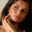 Astra Hoops Earrings 18K Gold Plated 15mm