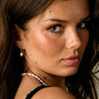 Pearl Hoops Freshwater pearls 18K Gold Plated 14mm