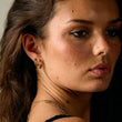 Basic Hoops earrings 18K Gold Plated 17mm