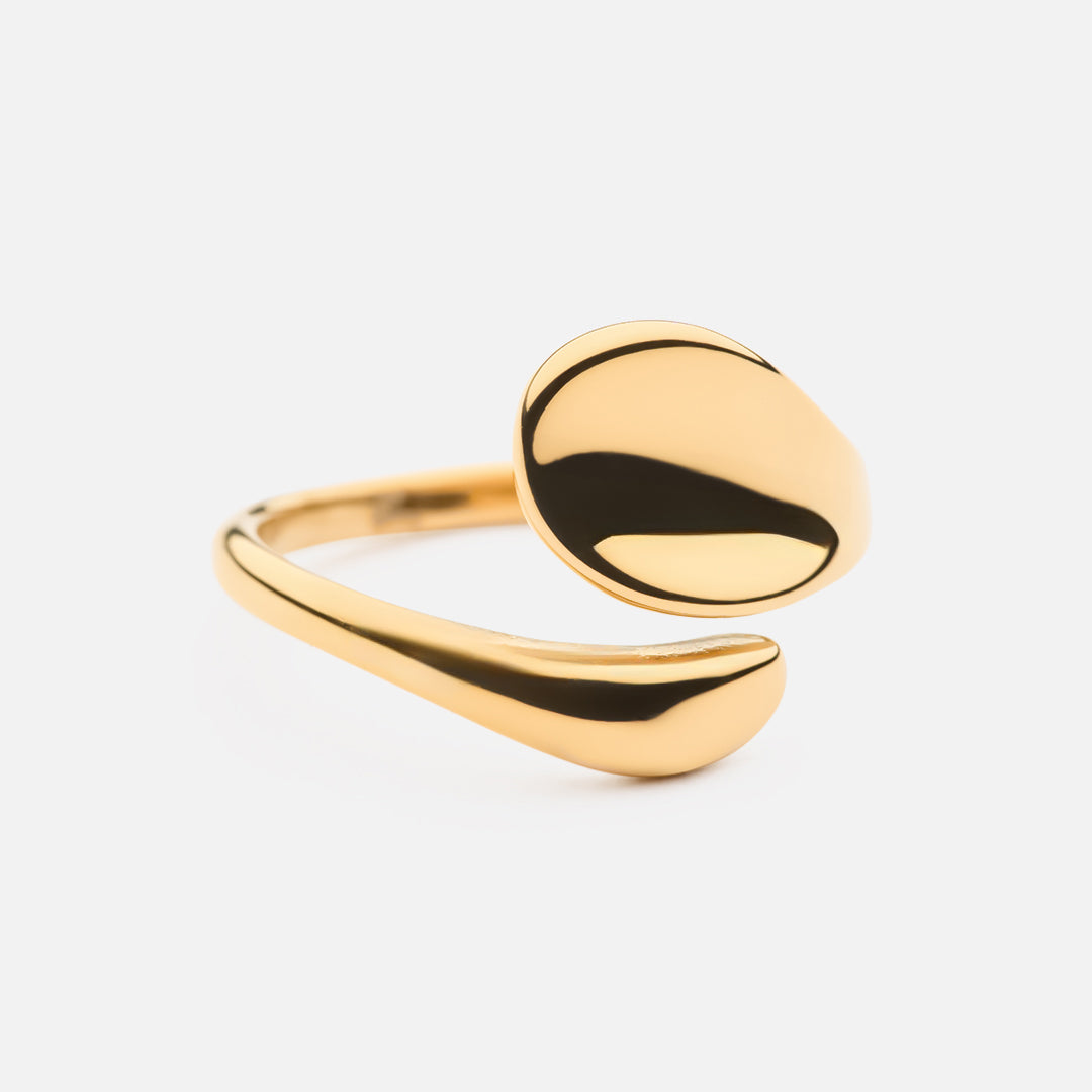 Flow Ring 18K Gold Plated