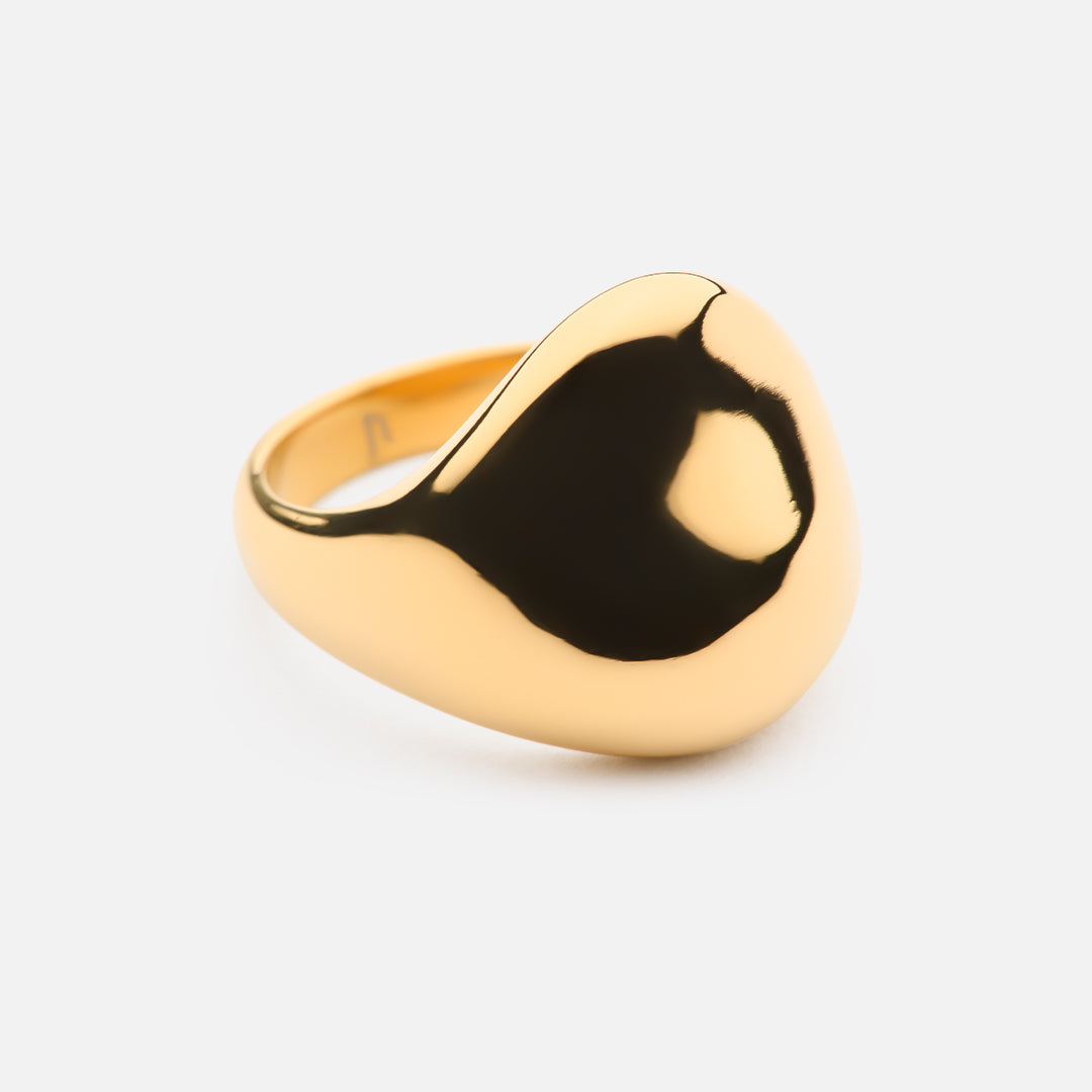 Luna Ring 18K Gold Plated