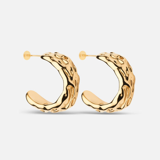 Meteor earring 18K Gold Plated