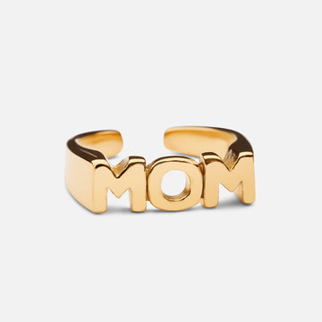 Mom Ring Justerbar 18K Guldbelagt - Josephine Nord