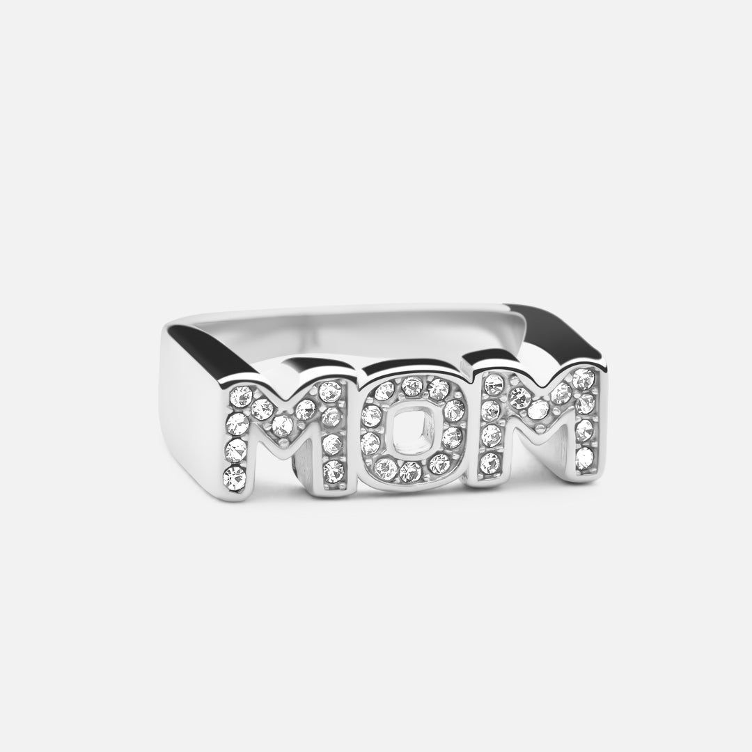 Mom Ring Adjustable 18K Gold Plated