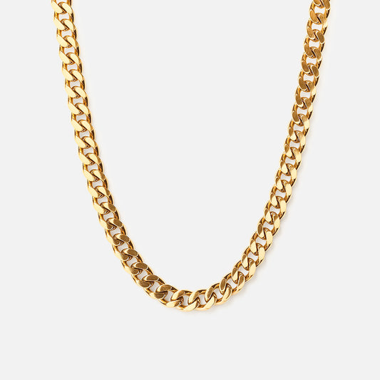 Panser Facet Necklace 18K Gold Plated 6mm