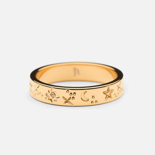 DREAMS SKY Ring 18K Gold Plated