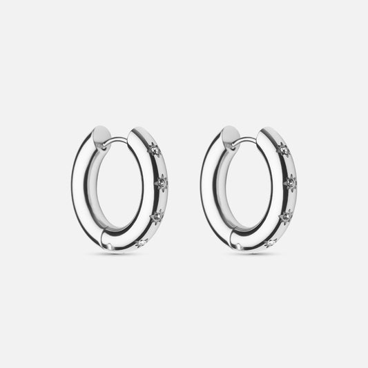 Dreams Hoops Silver Colored 20mm