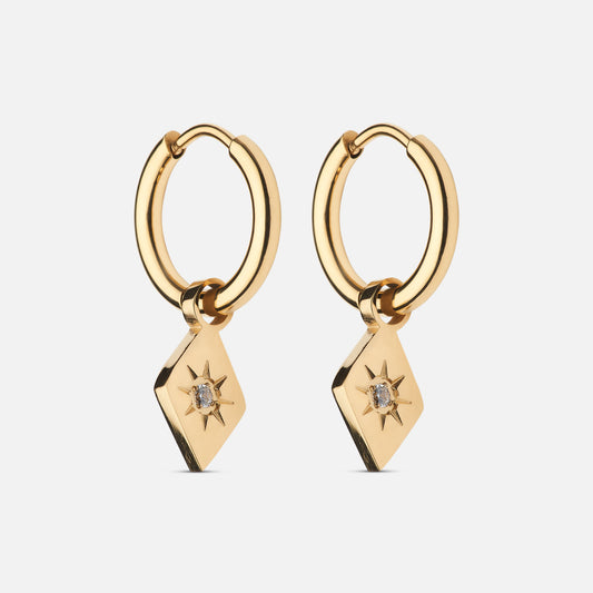 Dreams Star Creol 18K Gold Plated