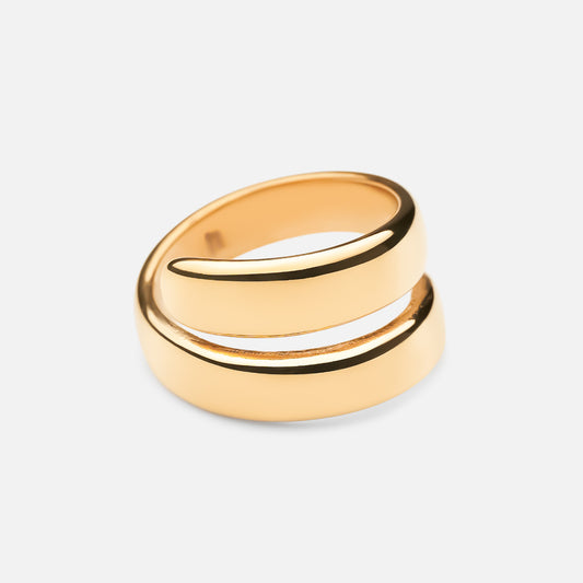 Spin Ring 18K Gold Plated