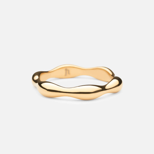 Flow Ring 18K Gold Plated