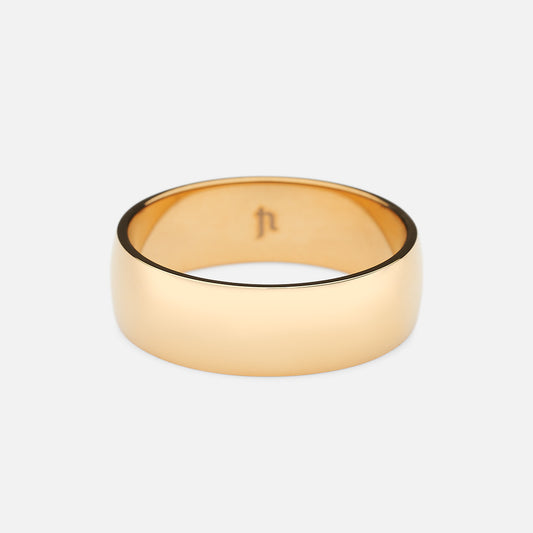 Delicate Ring 18K Gold Plated 6mm