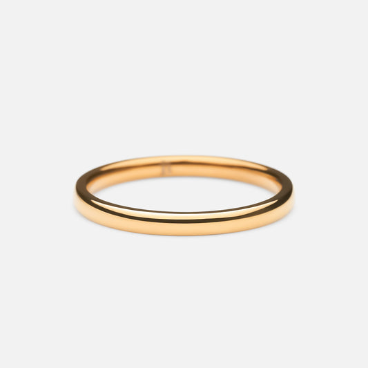 Delicate Ring 18K Gold Plated 2mm