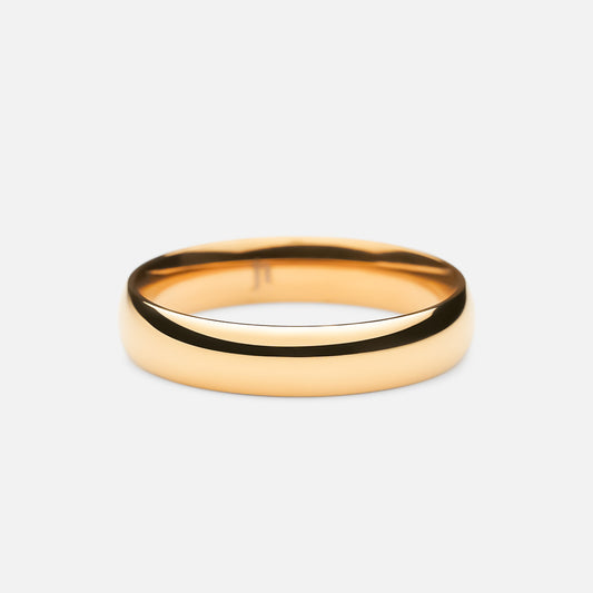 Delicate Ring 18K Gold Plated 4mm